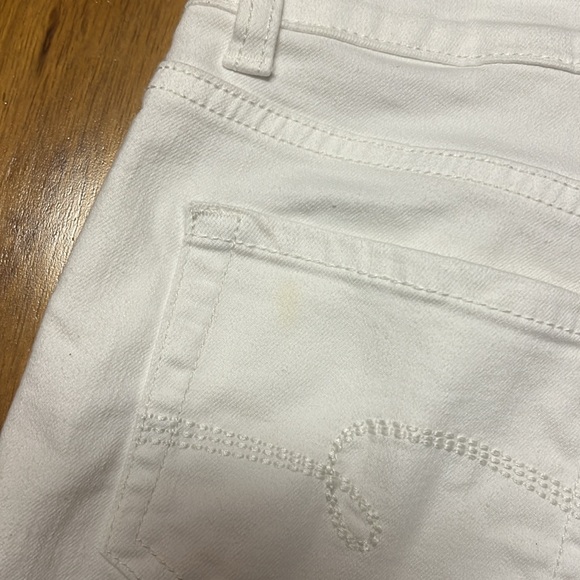 Justice white overalls size 16 - Picture 6 of 7